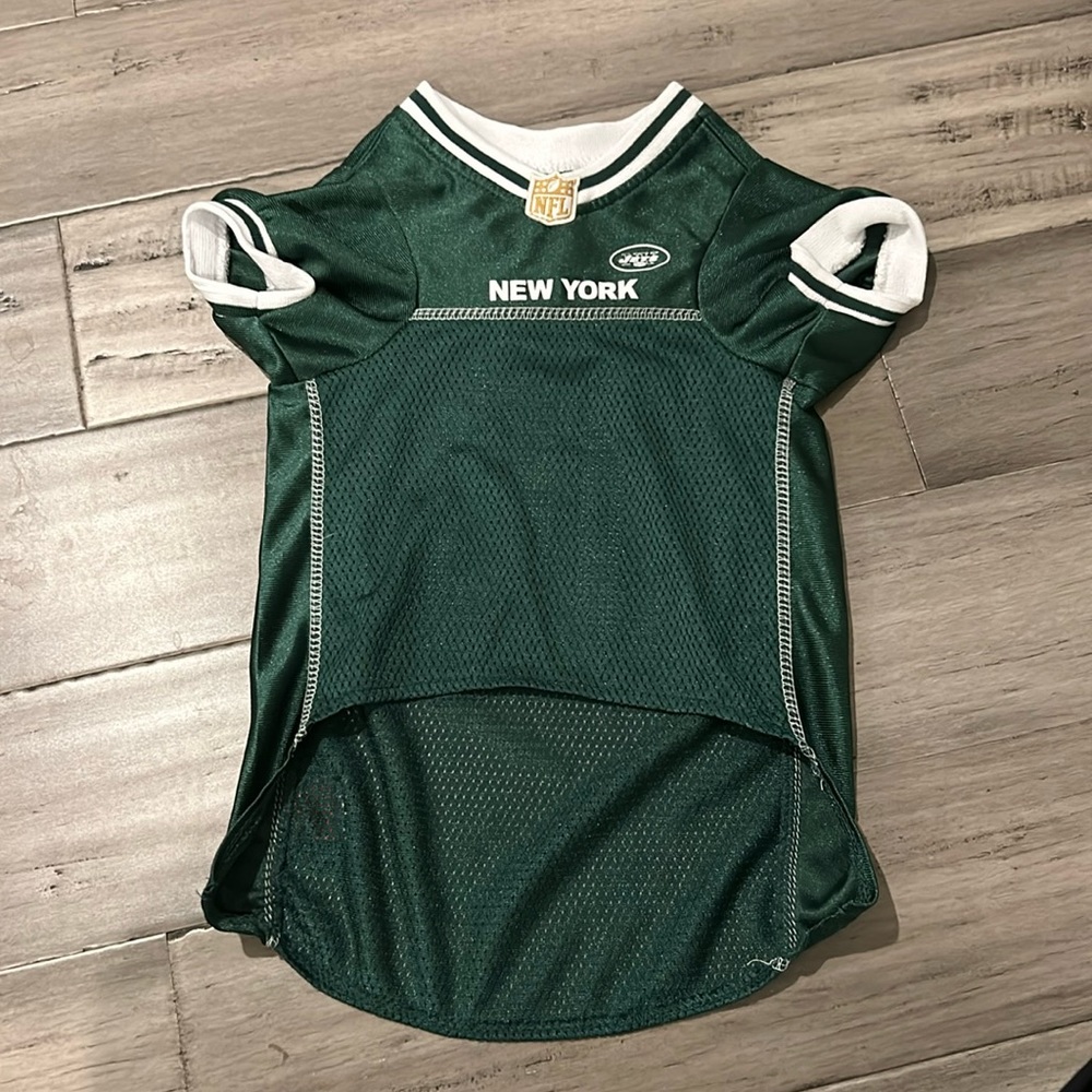 Pets First NFL AFC East Mesh Jersey For Dogs, Large, New York Jets